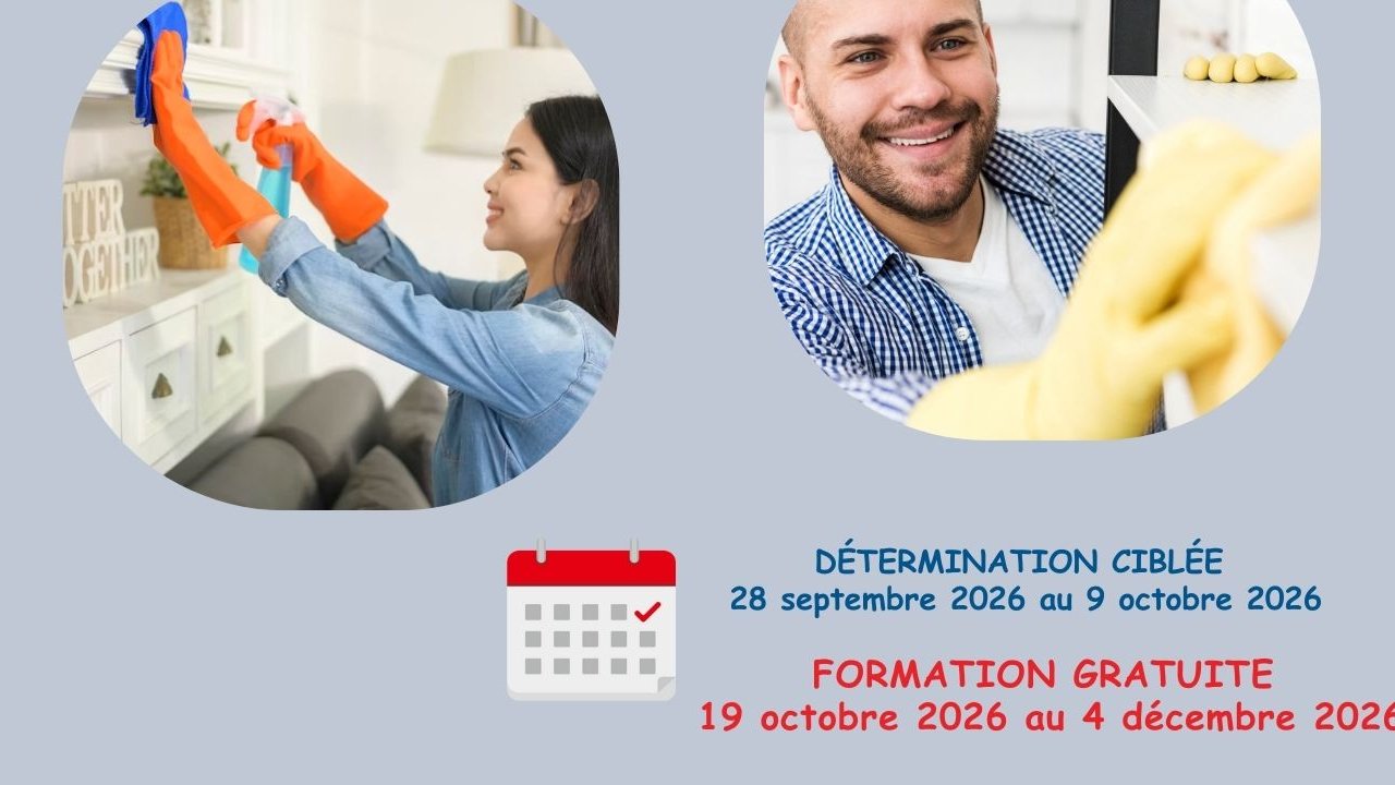 Formation d’aide-ménagèr.e (Titres services)